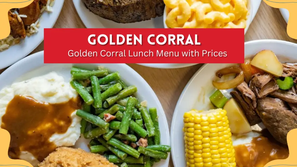 Golden Corral Lunch Prices