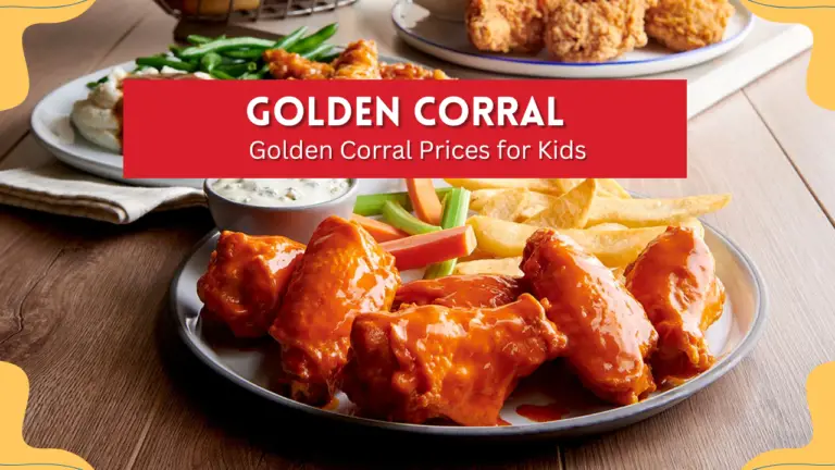 Golden Corral Prices for Kids