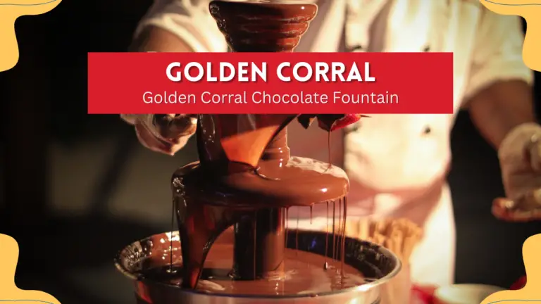 Golden Corral Chocolate Fountain