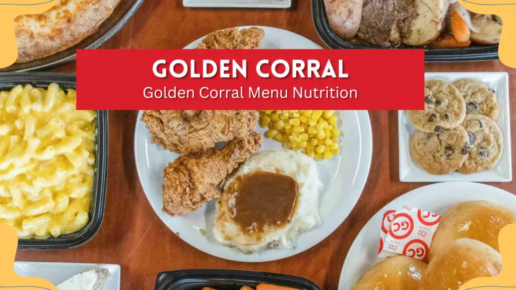 Golden Corral Menu Nutrition