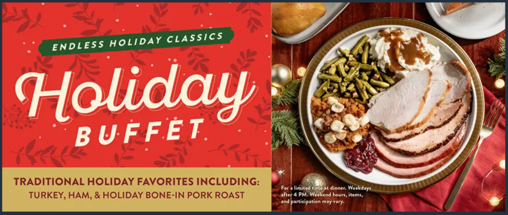 Golden Corral for Thanksgiving