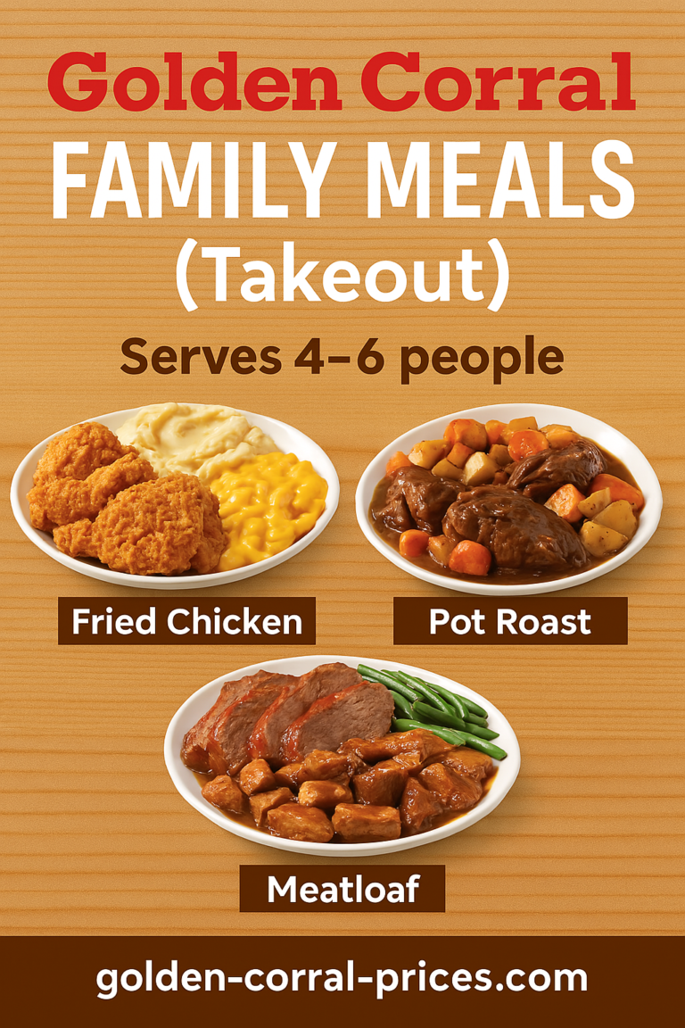 Golden Corral All-You-Can-Eat Prices and Deals – May 26, 2025