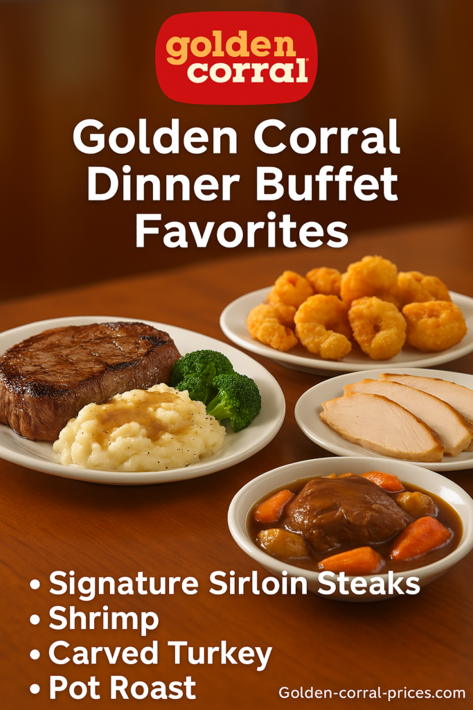 Golden Corral Prices for Buffets (Breakfast, Lunch & Dinner)
